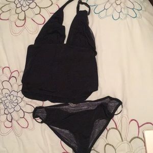 VITAMIN A black tankini
